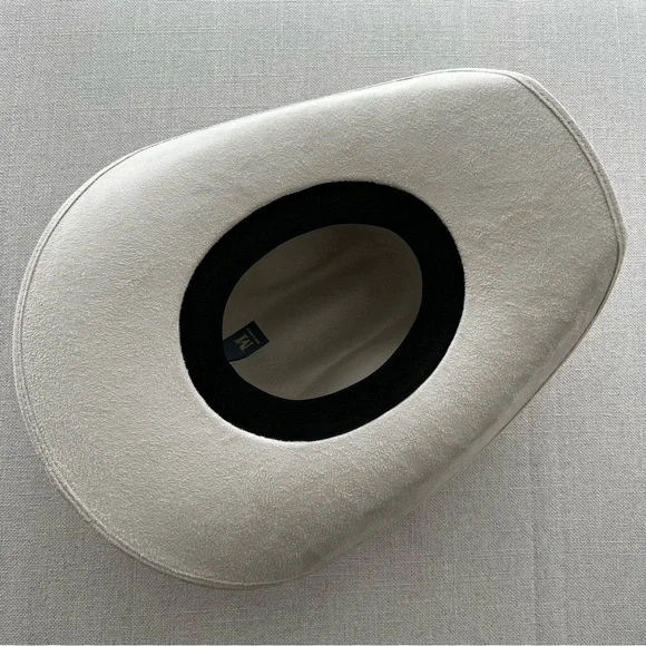 ABCO Off White Rancher Cowboy Hat - Picture 9 of 13